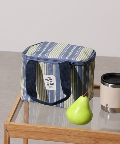 emesuelee(エメスーリー)の「保冷保温ランチBAG(エコバッグ/サブバッグ・レディース・ブルー/ライトベージュ/ピンク/アイボリー/ブラック/ネイビー/イエロー/ベージュ/グリーン/グリーン系1/チャコールグレー/ベージュ系1・フリー)」の10枚目の写真