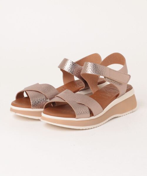ground green store（グラウンドグリーンストア）の「OH MY SANDALS / 5413 / 本革厚底サンダル（スペイン製）（サンダル・レディース・ブラック/ゴールド/シャンパン・38/37/39/36）」の15枚目の写真