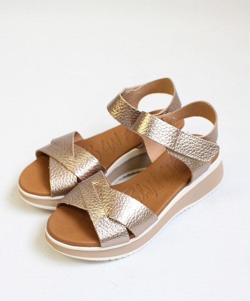 ground green store（グラウンドグリーンストア）の「OH MY SANDALS / 5413 / 本革厚底サンダル（スペイン製）（サンダル・レディース・ブラック/ゴールド/シャンパン・38/37/39/36）」の16枚目の写真