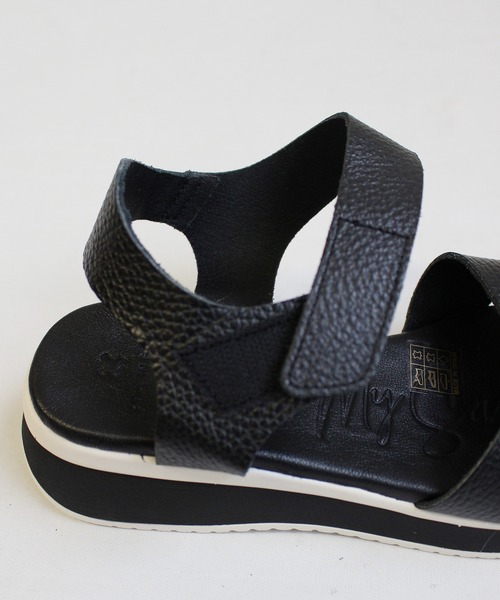 ground green store（グラウンドグリーンストア）の「OH MY SANDALS / 5413 / 本革厚底サンダル（スペイン製）（サンダル・レディース・ブラック/ゴールド/シャンパン・38/37/39/36）」の11枚目の写真