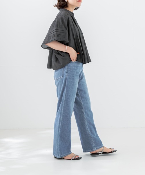 URBAN RESEARCH（アーバンリサーチ）の「綿麻デニムストレートパンツ