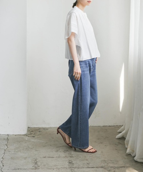 URBAN RESEARCH(アーバンリサーチ)の「綿麻デニムストレートパンツ(デニムパンツ・レディース・ライトブルー/インディゴブルー・38/36/34)」の21枚目の写真
