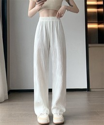 セール】YUGA_YGMC ハイウエスト アシンメトリータック ワイドレングス