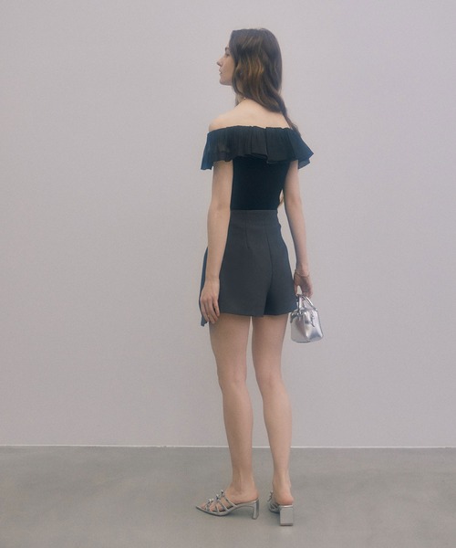 eimy istore ベルトセットスカショーパン GRY Mサイズ 新品未使用 セール】ドレープスカショーパン（スカート）｜EIMY ISTOIRE（エイミー