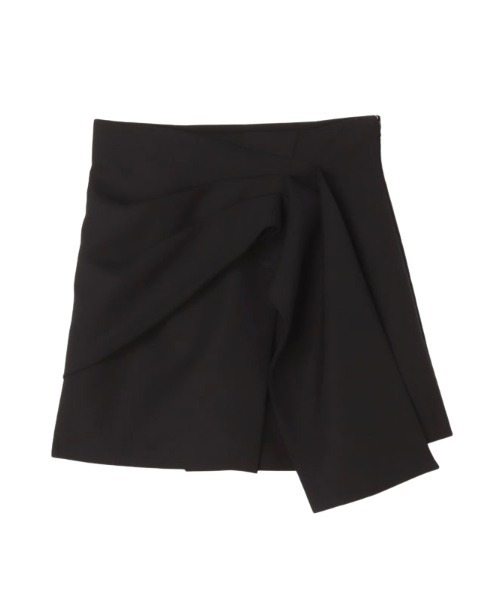 EIMY ISTOIRE（エイミーイストワール）の「ドレープスカショーパン（スカート・レディース・アイボリー/ブラック/グレー/ベージュ・S/M）」の19枚目の写真