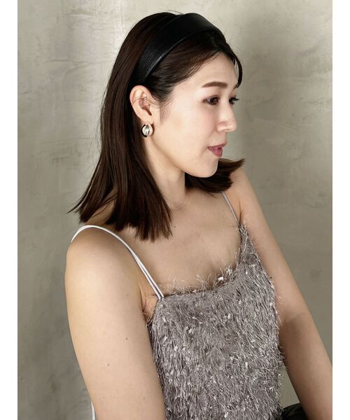 MERCURYDUO（マーキュリーデュオ）の「太カチューシャ（カチューシャ・レディース・ブラック・FREE）」の3枚目の写真