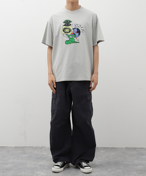 セール】BRAIN DEAD / ブレインデッド WORM FOOD T-SHIRT