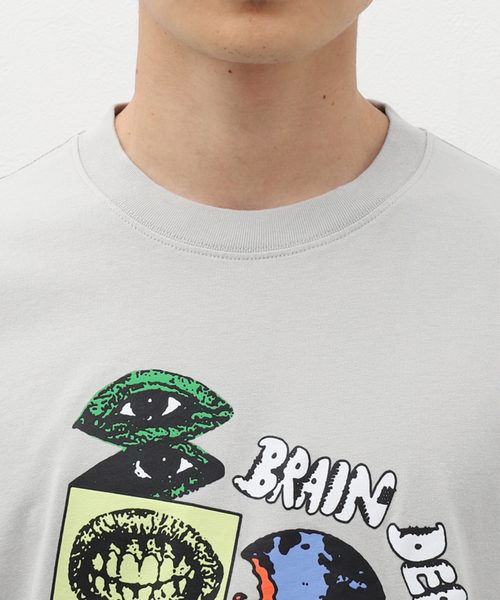 セール】BRAIN DEAD / ブレインデッド WORM FOOD T-SHIRT