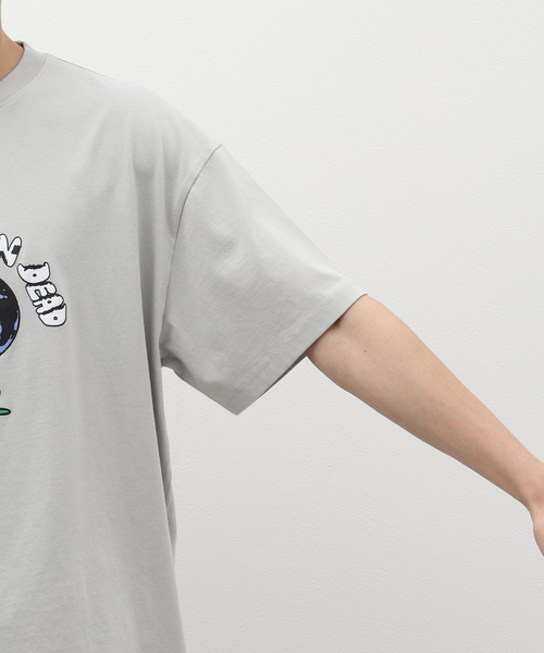 BRAIN DEAD BIO ORGANIC MUTATOR Tシャツ 半袖 White 送料込み BRAIN DEAD BIO ORGANIC MUTATOR Tシャツ 半袖 White 送料込み