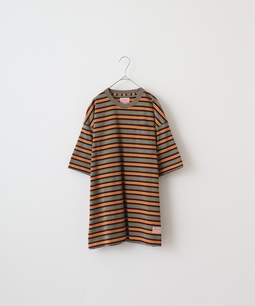 BIG MIKE(ビッグマイク)の「BIGMIKE TEEシャツ 半袖(Tシャツ/カットソー・メンズ・ベージュ系その他/グリーン系その他・M/L/XL)」の15枚目の写真