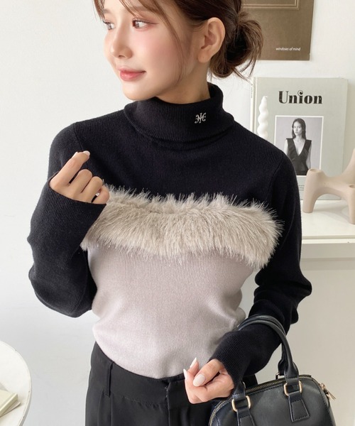 moment+（モーメントプラス）の「ファーポイントベアトップ（チューブ