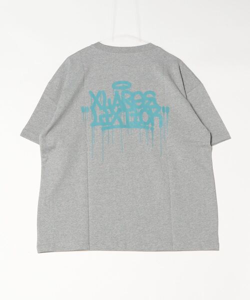 LIXTICK（リックスティック）の「XLARGE×LIXTICK GRAFFITI S/S TEE（Tシャツ/カットソー・メンズ・アッシュ/ブラック/ホワイト・S/M/L/XL）」の12枚目の写真