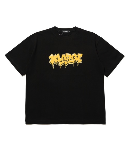 LIXTICK（リックスティック）の「XLARGE×LIXTICK GRAFFITI S/S TEE（Tシャツ/カットソー・メンズ・アッシュ/ブラック/ホワイト・S/M/L/XL）」の3枚目の写真