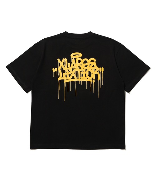LIXTICK（リックスティック）の「XLARGE×LIXTICK GRAFFITI S/S TEE（Tシャツ/カットソー・メンズ・アッシュ/ブラック/ホワイト・S/M/L/XL）」の4枚目の写真
