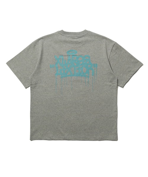 LIXTICK（リックスティック）の「XLARGE×LIXTICK GRAFFITI S/S TEE（Tシャツ/カットソー・メンズ・アッシュ/ブラック/ホワイト・S/M/L/XL）」の6枚目の写真