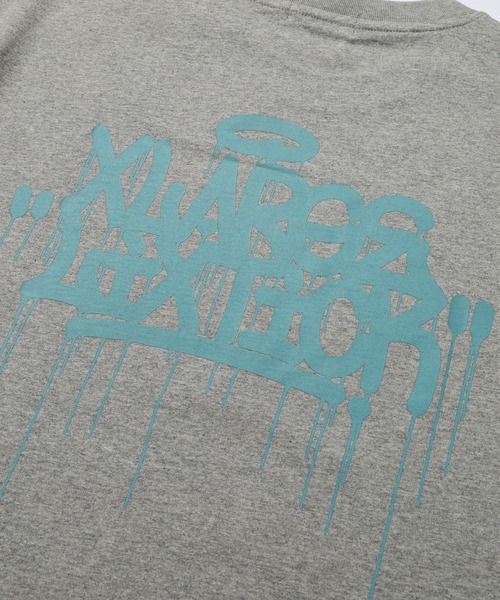 LIXTICK（リックスティック）の「XLARGE×LIXTICK GRAFFITI S/S TEE（Tシャツ/カットソー・メンズ・アッシュ/ブラック/ホワイト・S/M/L/XL）」の10枚目の写真