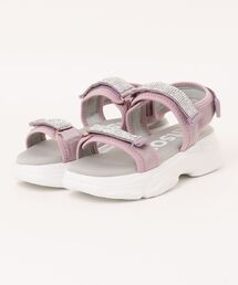 kitson | kitson キラキラ ダブルベルト 厚底サンダル /hsky(サンダル)