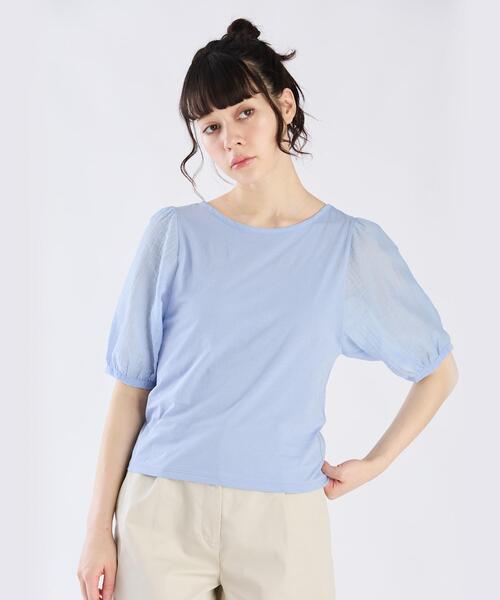 【セール】WW28 TS シアースリーブTシャツ（Tシャツ/カットソー）｜To b. by agnes b.（トゥービーバイアニエスベー）