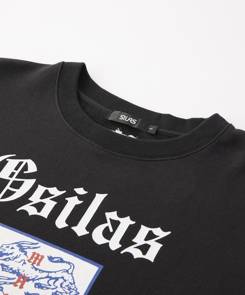 SILAS（サイラス）の「3 GOATS SWEATSHIRT（スウェット・メンズ・ホワイト/ブラック/ネイビー・M/L/XL）」の12枚目の写真