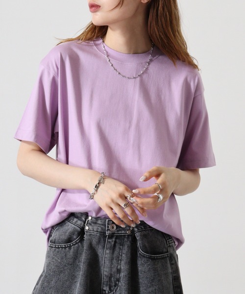 FUNALIVE(ファンアライブ)の「ORGABITS サステナブル オーガニックコットン 半袖Tシャツ(Tシャツ/カットソー・メンズ・ホワイト/ブラック/ピンク/ライトパープル/ネイビー/ブルー/ナチュラル/グリーン/スミクロ/グレー・L/M/XL/S/XXL)」の9枚目の写真