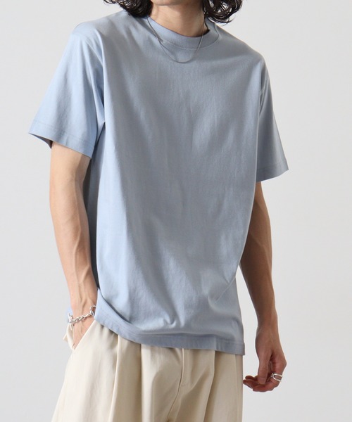FUNALIVE(ファンアライブ)の「ORGABITS サステナブル オーガニックコットン 半袖Tシャツ(Tシャツ/カットソー・メンズ・ホワイト/ブラック/ピンク/ライトパープル/ネイビー/ブルー/ナチュラル/グリーン/スミクロ/グレー・L/M/XL/S/XXL)」の8枚目の写真