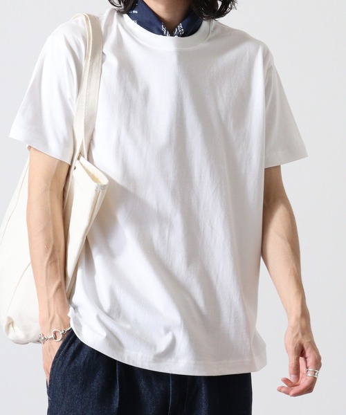 FUNALIVE(ファンアライブ)の「ORGABITS サステナブル オーガニックコットン 半袖Tシャツ(Tシャツ/カットソー・メンズ・ホワイト/ブラック/ピンク/ライトパープル/ネイビー/ブルー/ナチュラル/グリーン/スミクロ/グレー・L/M/XL/S/XXL)」の17枚目の写真