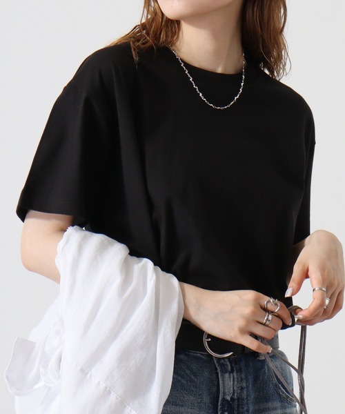 FUNALIVE(ファンアライブ)の「ORGABITS サステナブル オーガニックコットン 半袖Tシャツ(Tシャツ/カットソー・メンズ・ホワイト/ブラック/ピンク/ライトパープル/ネイビー/ブルー/ナチュラル/グリーン/スミクロ/グレー・L/M/XL/S/XXL)」の20枚目の写真