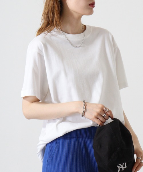 FUNALIVE(ファンアライブ)の「ORGABITS サステナブル オーガニックコットン 半袖Tシャツ(Tシャツ/カットソー・メンズ・ホワイト/ブラック/ピンク/ライトパープル/ネイビー/ブルー/ナチュラル/グリーン/スミクロ/グレー・L/M/XL/S/XXL)」の11枚目の写真