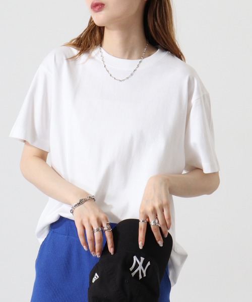FUNALIVE(ファンアライブ)の「ORGABITS サステナブル オーガニックコットン 半袖Tシャツ(Tシャツ/カットソー・メンズ・ホワイト/ブラック/ピンク/ライトパープル/ネイビー/ブルー/ナチュラル/グリーン/スミクロ/グレー・L/M/XL/S/XXL)」の12枚目の写真