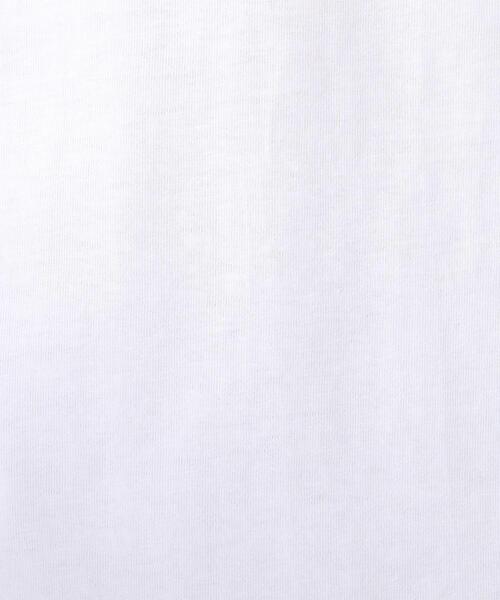 SHOO・LA・RUE（シューラルー）の「◆【洗える】やっぱりこれが使える！ プレーンTシャツ（Tシャツ/カットソー・レディース・ホワイト/ブラック/ライトベージュ・02/03/04）」の8枚目の写真