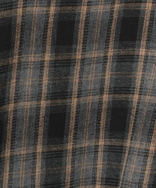 PBLIM（ページボーイリム）の「PBLIM/ネルチェックシャツ（シャツ/ブラウス・レディース・ブルー/ブラウン・FREE）」の20枚目の写真