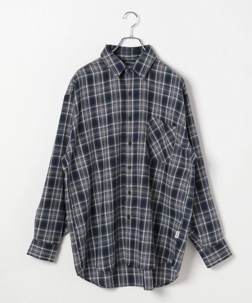 PBLIM（ページボーイリム）の「PBLIM/ネルチェックシャツ（シャツ/ブラウス・レディース・ブルー/ブラウン・FREE）」の19枚目の写真