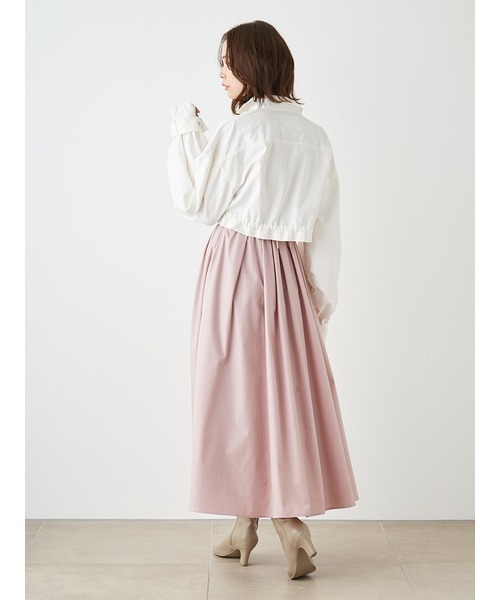 SNIDEL（スナイデル）の「ミリタリージャケット（ミリタリージャケット・レディース・ホワイト/カーキ/チャコールグレー・FREE）」の14枚目の写真