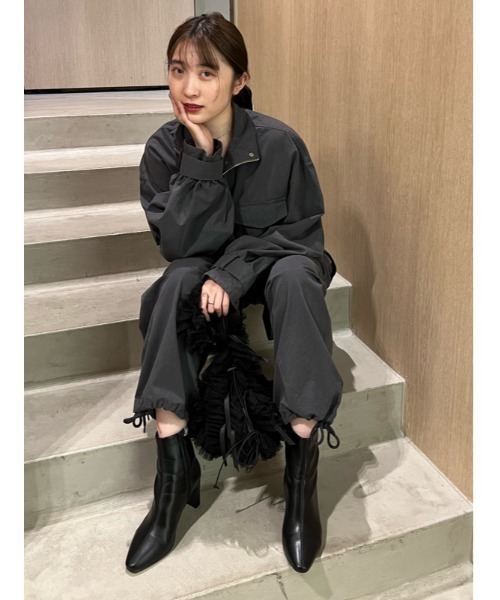 SNIDEL（スナイデル）の「ミリタリージャケット（ミリタリージャケット・レディース・ホワイト/カーキ/チャコールグレー・FREE）」の20枚目の写真