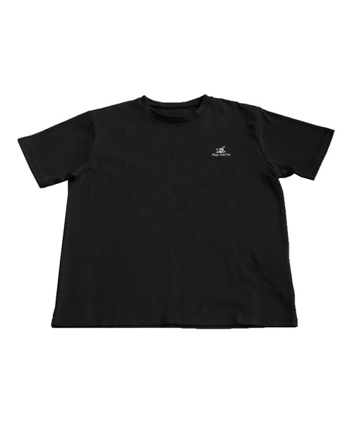 antiqua(アンティカ)の「ロゴ刺繍Tシャツ(Tシャツ/カットソー・レディース・ブラック/ホワイト・R/P)」の22枚目の写真
