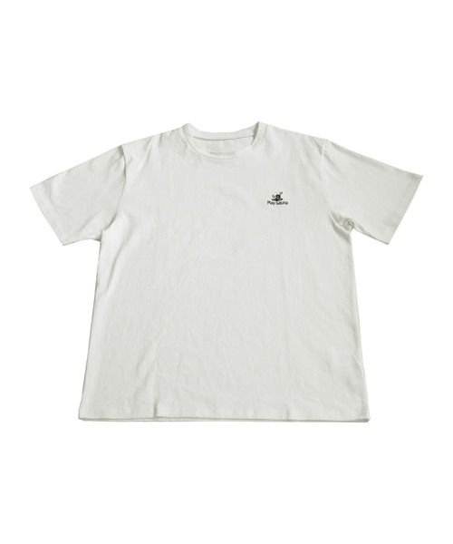 antiqua(アンティカ)の「ロゴ刺繍Tシャツ(Tシャツ/カットソー・レディース・ブラック/ホワイト・R/P)」の21枚目の写真