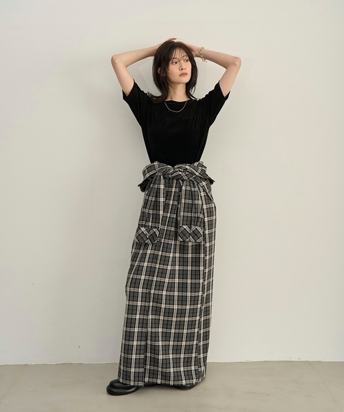 model：H166  着用サイズ：F