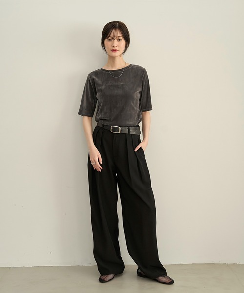model：H166  着用サイズ：F