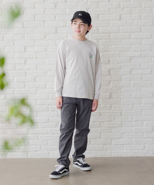 GLOBAL WORK(グローバルワーク)の「スゴラクストレッチスリムテーパード/115789(その他パンツ・キッズ・グレー/ブラック・120cm/130cm/140cm/150cm/160cm)」の22枚目の写真