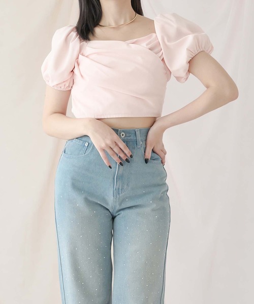 セール】2way choker blouse / 2wayチョーカー付きブラウス