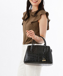 perche（ペルケ）の「ペルケ perche / WEB直営限定・牛革ユーティリティ・2wayトートバッグS（ハンドバッグ）」