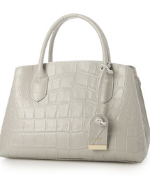 perche（ペルケ）の「ペルケ perche / WEB直営限定・牛革ユーティリティ・2wayトートバッグS（ハンドバッグ）」