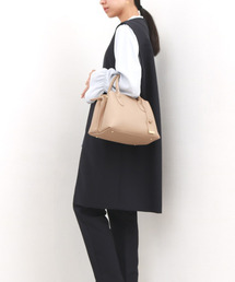 perche（ペルケ）の「ペルケ perche / WEB直営限定・牛革ユーティリティ・2wayトートバッグS（ハンドバッグ）」