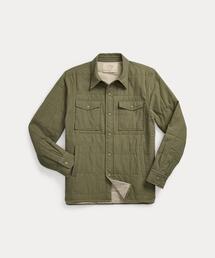 RRL | （限定コレクション）キルティング ツイル シャツジャケット(その他アウター)