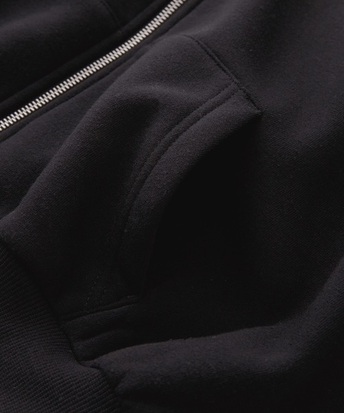 nui nullu（ヌイヌル）の「【nui nullu】ショートダブルジップパーカー＜セットアップ対応＞（パーカー・レディース・ライトグレー/グレー/ネイビー/アイボリー/ブラック/ブラウン・FREE）」の18枚目の写真