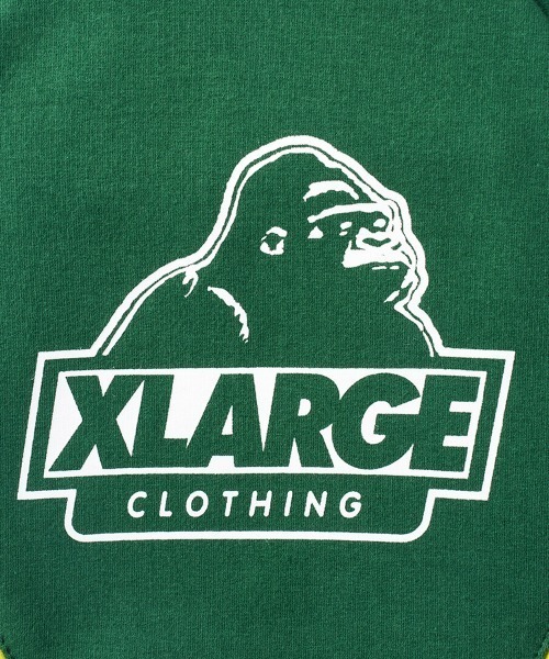 XLARGE(エクストララージ)の「XLARGE/OG切り替えフーディー(ペットウェア・メンズ・グリーン/ネイビー・XS/3L/2L/L/M/S)」の13枚目の写真