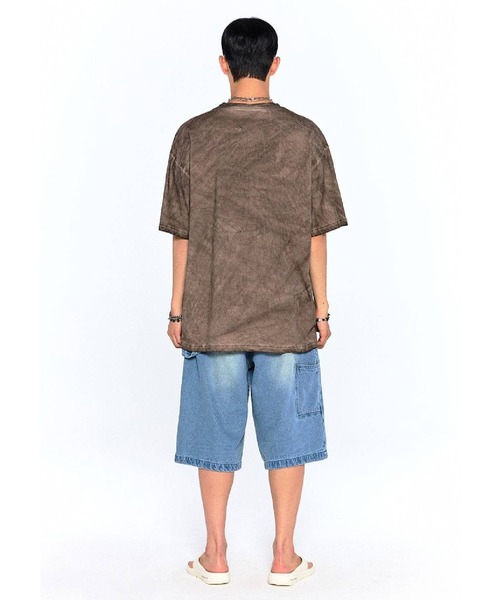 ★関税込★FILLUMINATE★DTP FLM Garment Round T-Shirt★ MUSINSA | FILLUMINATE DTP FLM Garment Round T-Shirt - Black