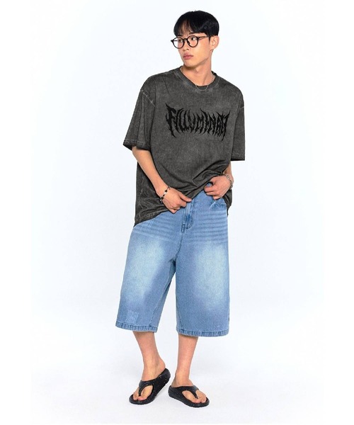 ALAND(エーランド)の「【UNISEX】Filluminate/GOTH LOGO T(Tシャツ/カットソー・メンズ・チャコール/ブラウン・MEDIUM/SMALL)」の18枚目の写真
