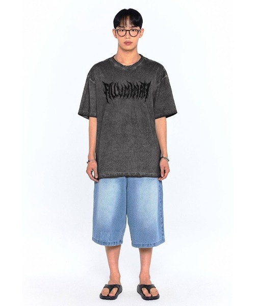 ALAND(エーランド)の「【UNISEX】Filluminate/GOTH LOGO T(Tシャツ/カットソー・メンズ・チャコール/ブラウン・MEDIUM/SMALL)」の17枚目の写真