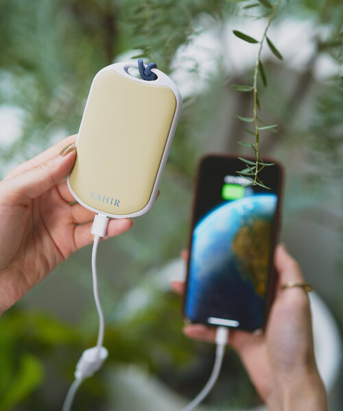 BIRTHDAY BAR（バースデイバー）の「【SAHIR サヒール】2WAY OVAL HAND WARMER 充電式（生活家電・レディース・ベージュ/ネイビー/グリーン・0）」の5枚目の写真